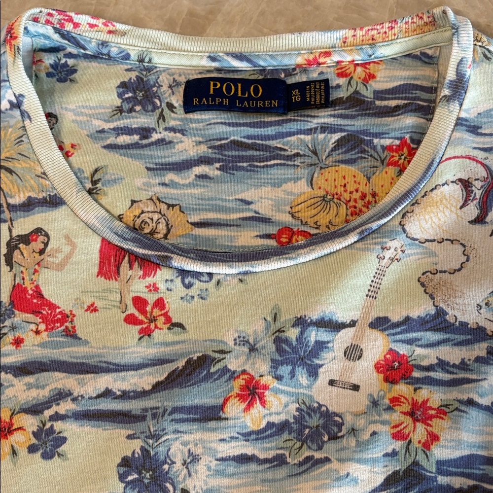 Men’s Polo Ralph Lauren Hawaiian T shirt